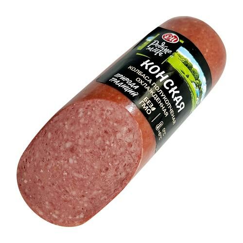 Колбаса Родные места Конская полукопченая 330г
