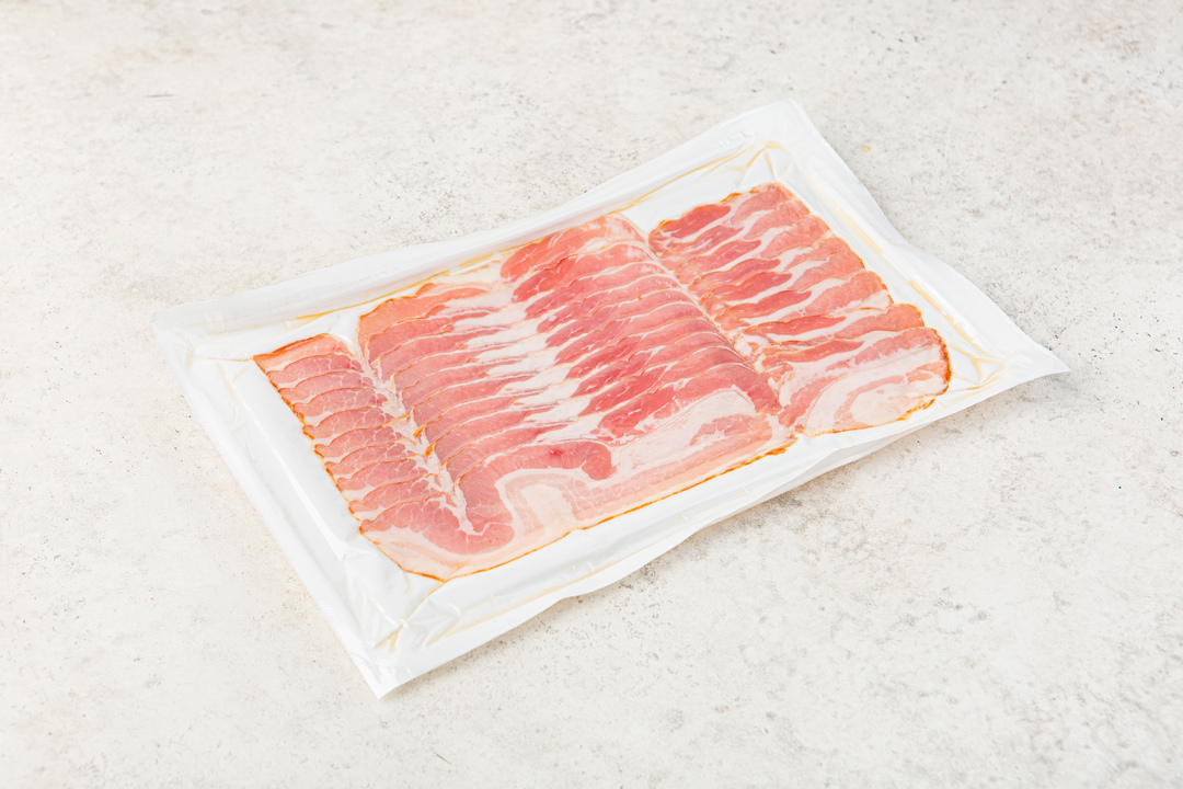 

Бекон сырокопченый нарезка 150г