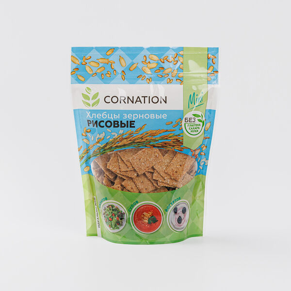 Хлебцы зерновые рисовые, 150 г