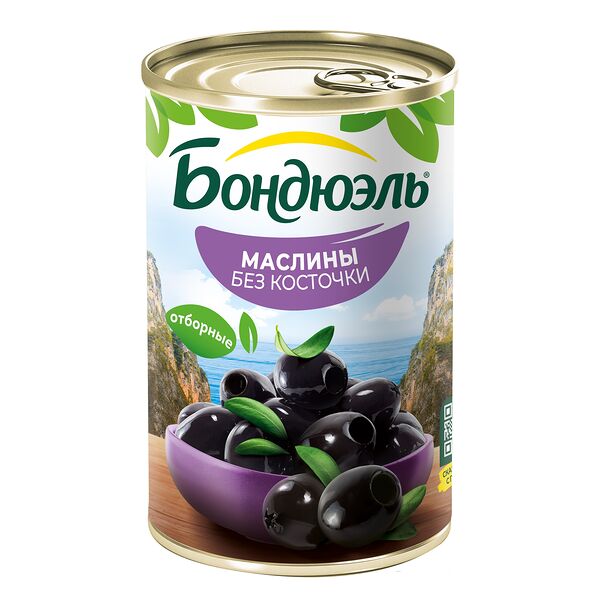 Маслины Бондюэль без косточки 300 г