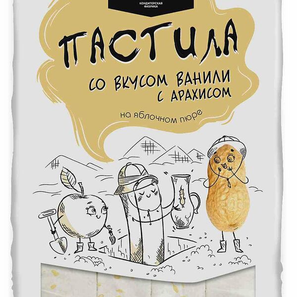 Пастила Нева ваниль-арахис