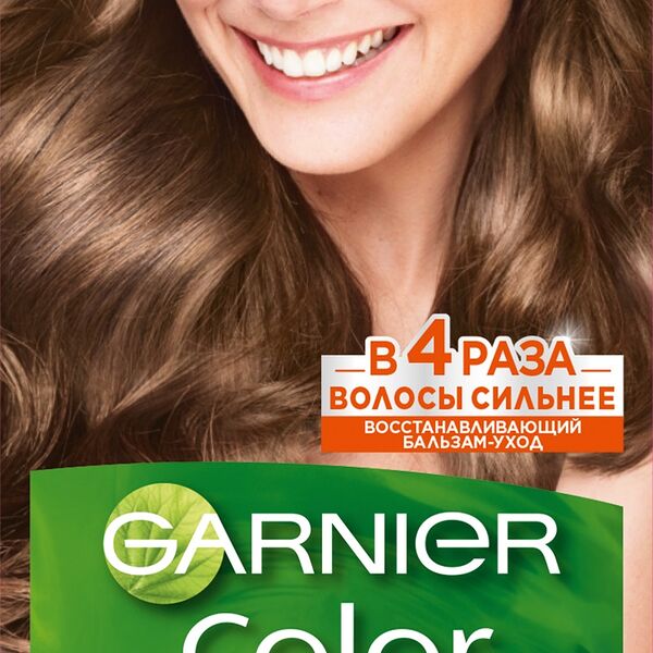 Garnier Стойкая питательная крем-краска для волос Color Naturals оттенок 6 Лесной орех, 112 мл