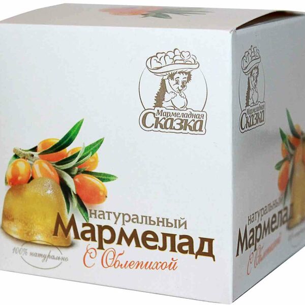Мармелад желейный формовой Мармеладная сказка с облепихой