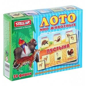 Лото Мир животных 00906
