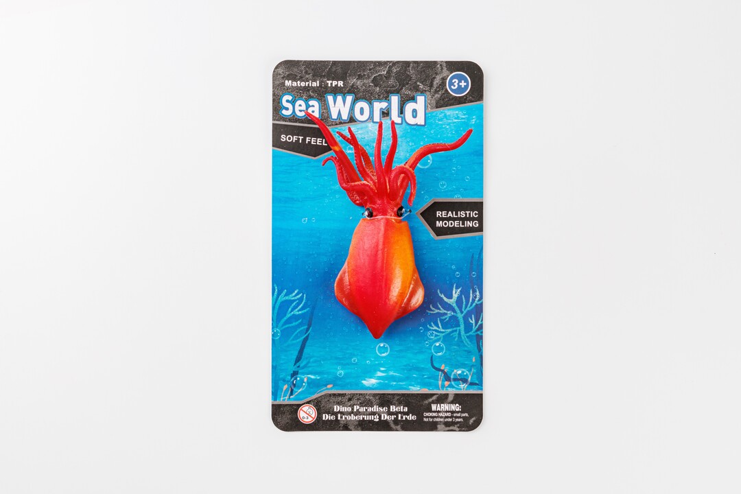 

Игрушка-тянучка Кальмар