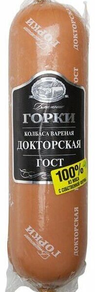 Колбаса вареная Ближние горки Докторская ГОСТ