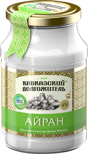 Айран Кавказский долгожитель 4% 900 г