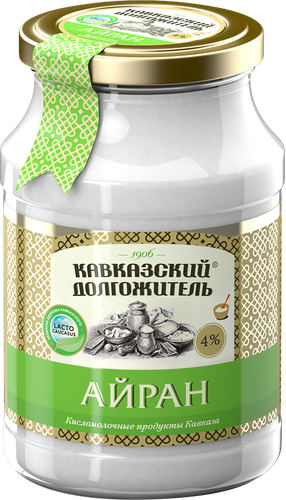 

Айран Кавказский долгожитель 4% 900 г