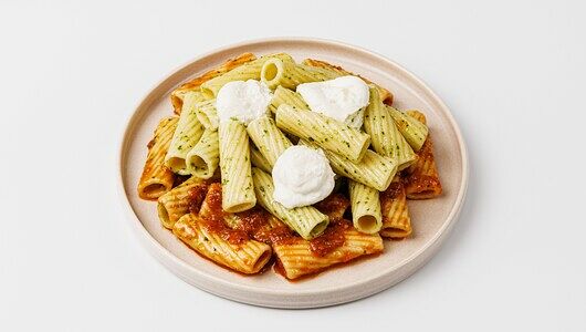 Паста Тортильони с сыром фета и ароматными травами, 240 г