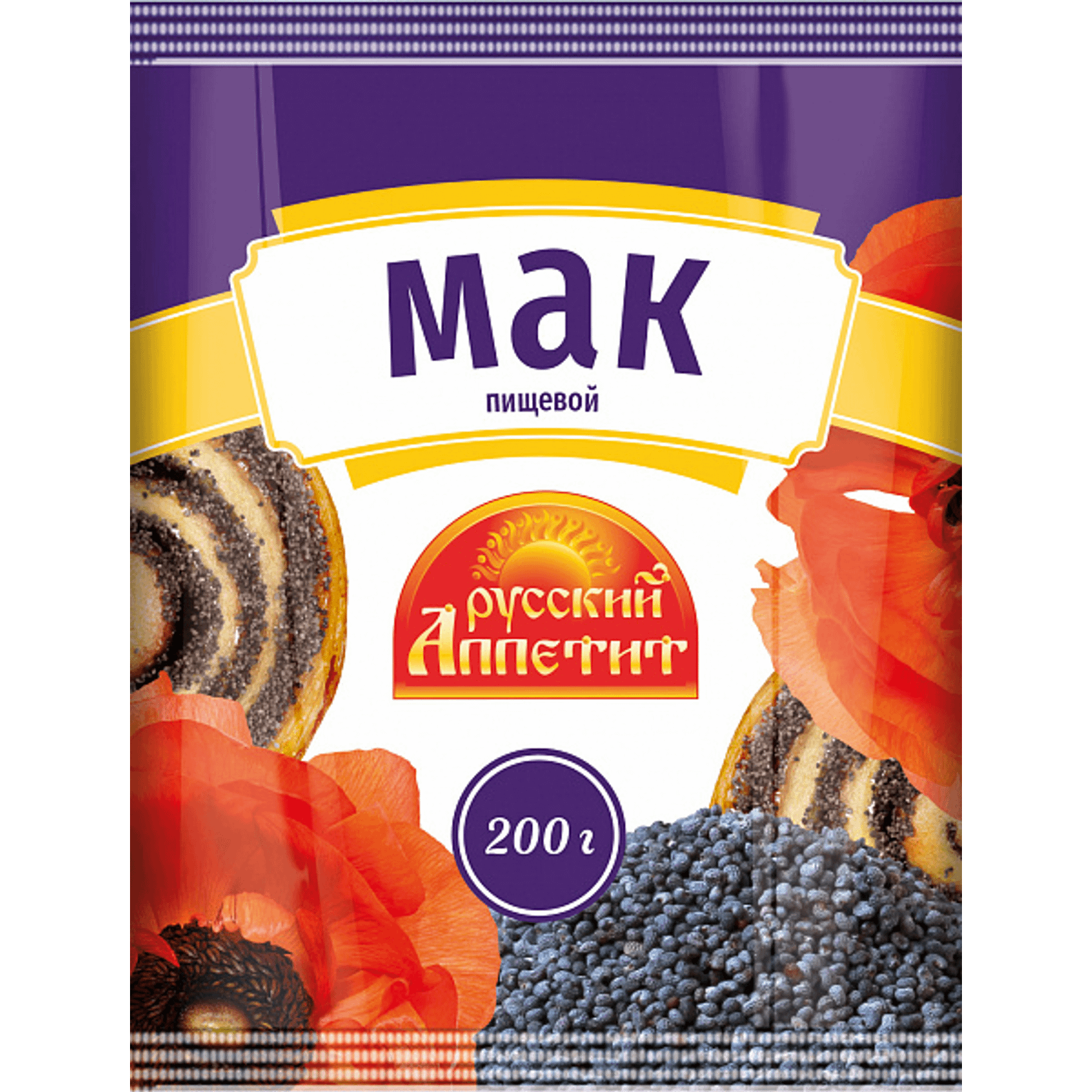 

Мак Русский аппетит 200 г