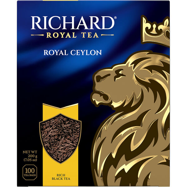 Чай черный Richard Royal Ceylon байх 100*2г
