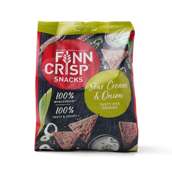 Снеки Finn Crisp со вкусом сметаны и лука 150 г