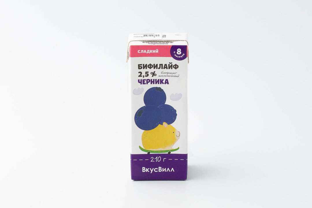 

Бифилайф детский Черника 2,5%