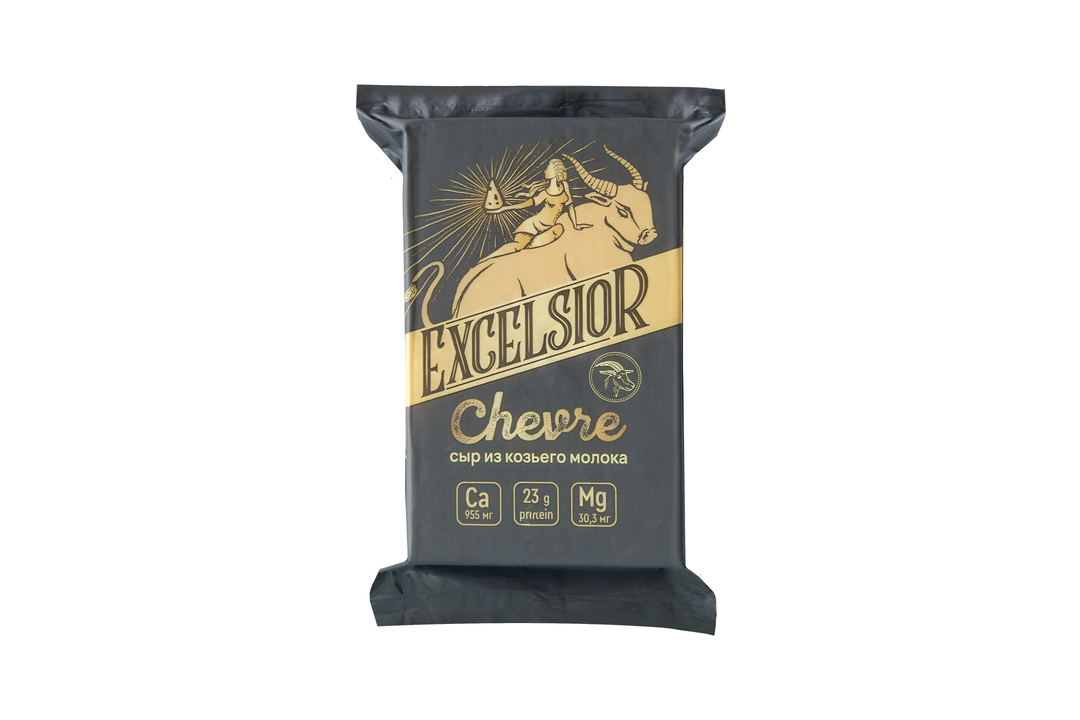 

Сыр полутвердый Excelsior Chevre из козьего молока 50% 180 г