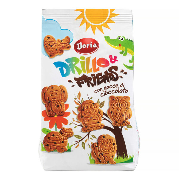 Печенье сахарное Doria с шоколадной крошкой 