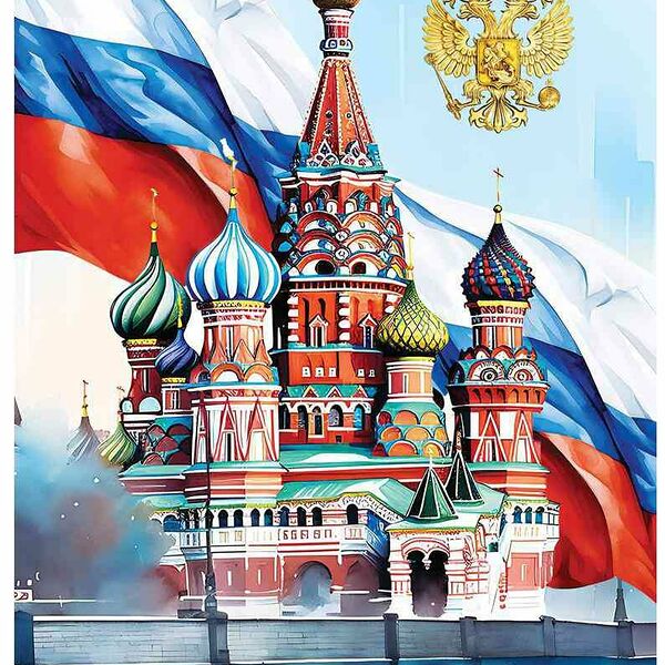 Блокнот А4 в клетку BG Спираль Россия, дизайн в ассортименте, 80 листов