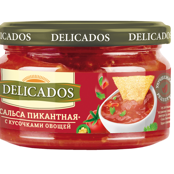 Соус к чипсам Delicados Сальса пикантная, 200 г
