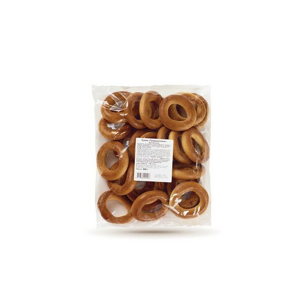 Сушки «Традиционные» вес 500 г полипропил. пакет Беларусь