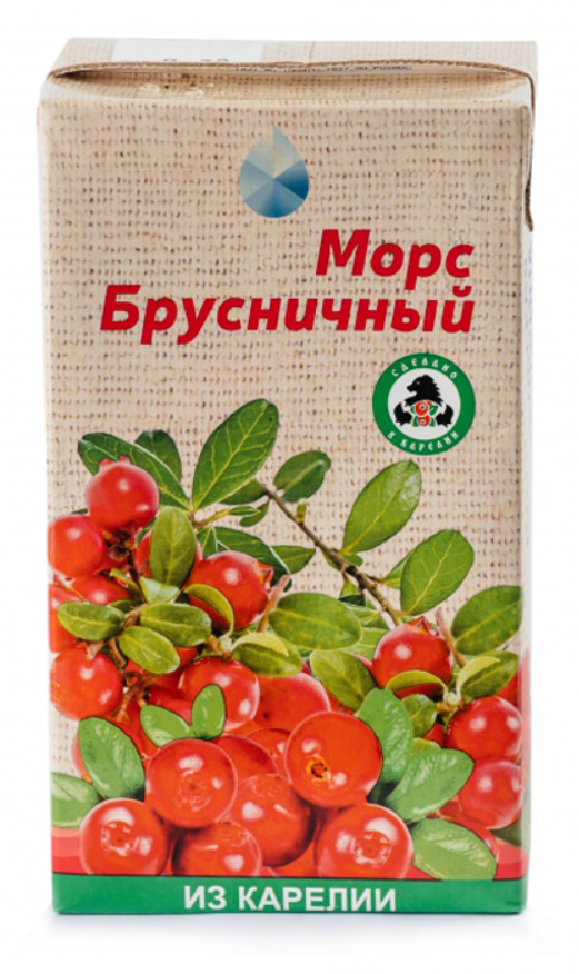 

Морс Карельская жемчужина брусничный