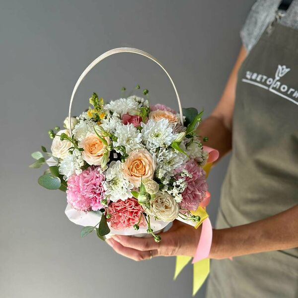 Цветочная корзинка 
