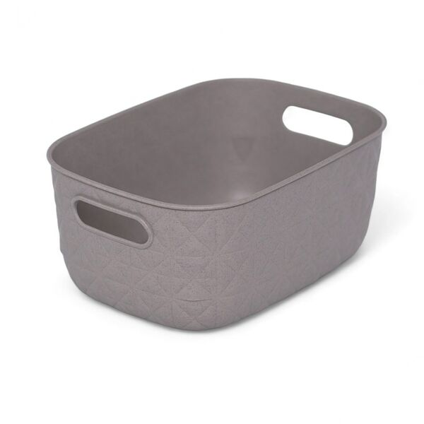 Корзина для хранения Curver Softex S серая 4 л, 26.5 x 19.1 x 11 см