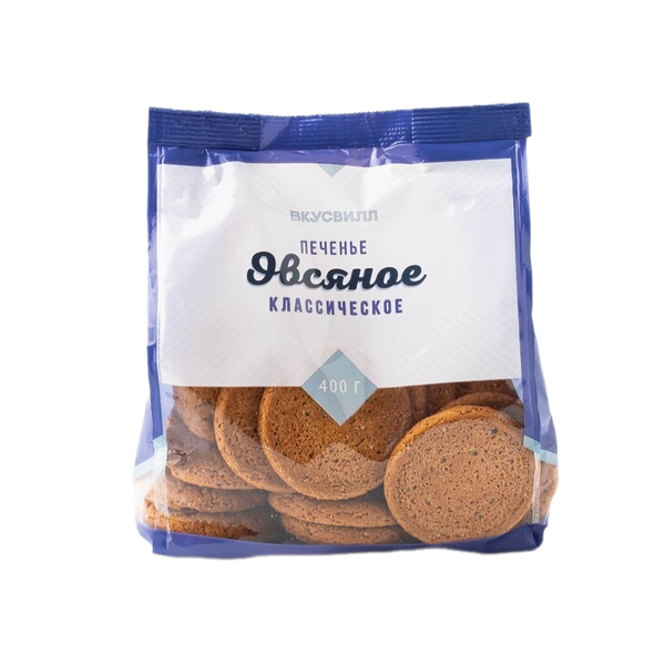 Печенье овсяное ВкусВилл Классическое 400 г