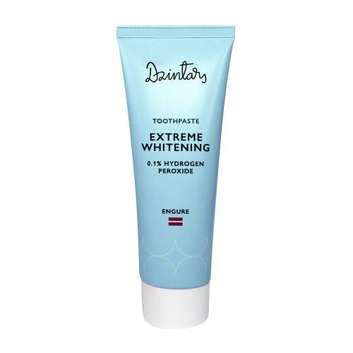 Зубная паста Dzintars Engure с усиленным отбеливанием, 75 мл