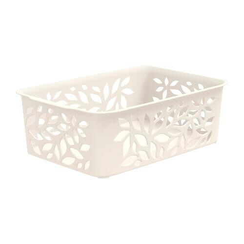 Корзинка для хранения Полимербыт молочная 1.2 л 18.7х12.7х6.2 см