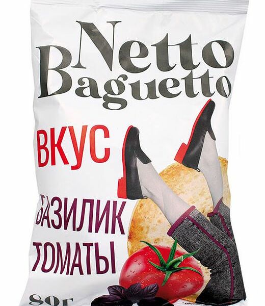 Чипсы хлебные Берестейский пекарь Bruschette базилик-томаты