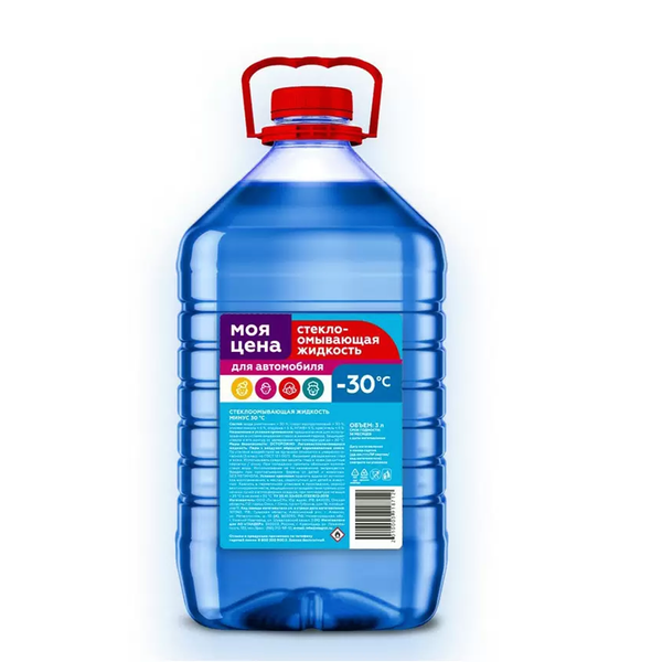 Жидкость Моя Цена Стеклоомывающая -30 3 л