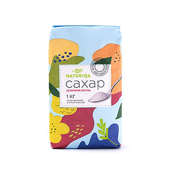 Сахар-песок Naturiqa белый