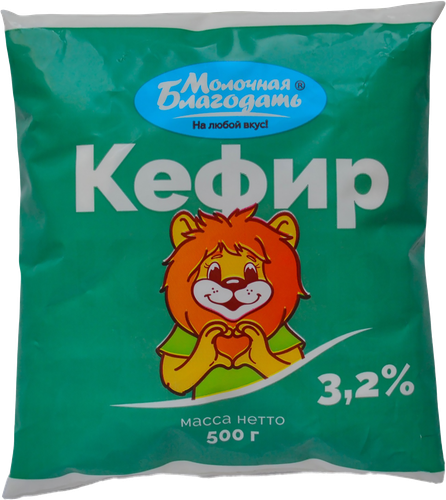 

Кефир Молочная Благодать 3.2 % 500 г