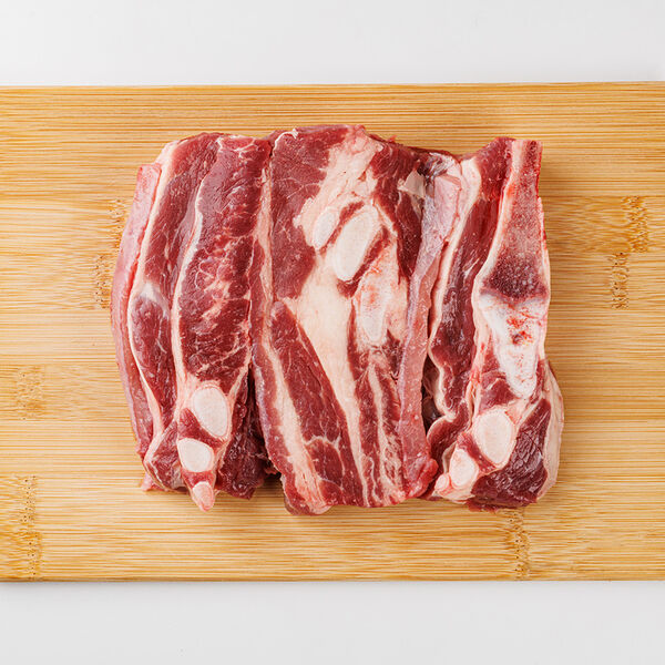 Телятина грудинка на кости охл., вес