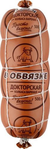 

Колбаса вареная Сибирская продовольственная компания Докторская в обвязке 500 г