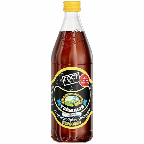 Напиток Старые добрые традиции Таёжный доктор сильногазированный 0.5 л