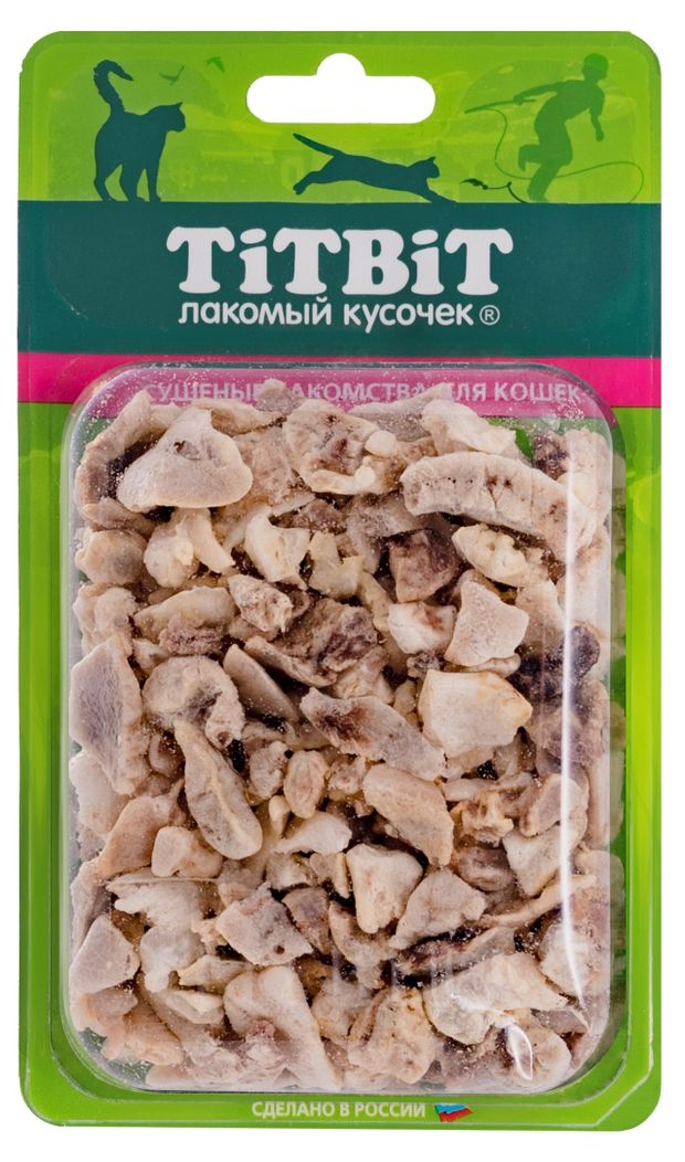 

Лакомство для кошек Titbit Легкое говяжье 12 г