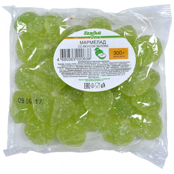 Мармелад Каждый День Яблоко
