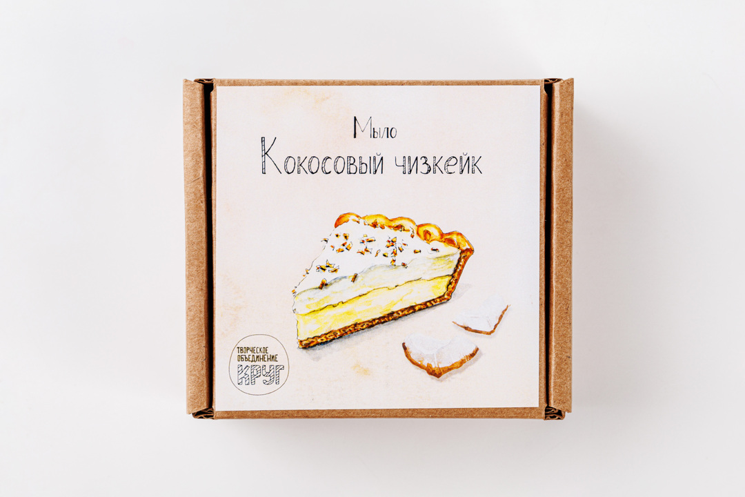 

Мыло "Кокосовый чизкейк"