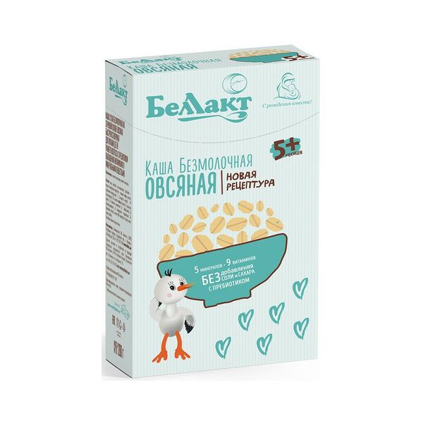 Каша безмолочная Беллакт овсяная 200г ДП