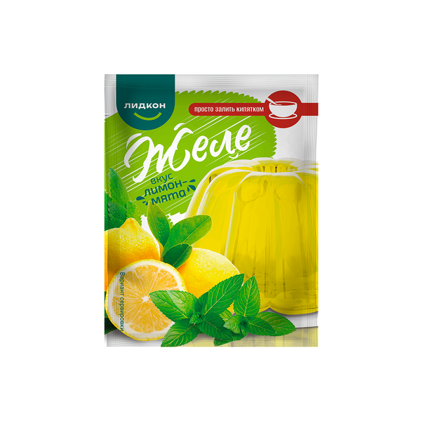 Желе Лидкон вкус Лимон-мята 80г