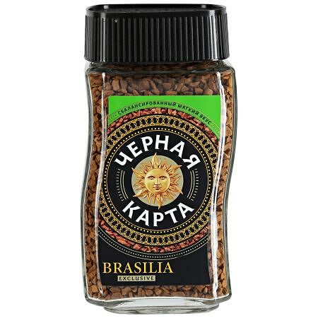Кофе растворимый Чёрная карта Brasilia Exclusive