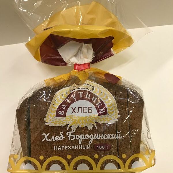 Хлеб Ватутинки Хлеб Бородинский нарезка 400г