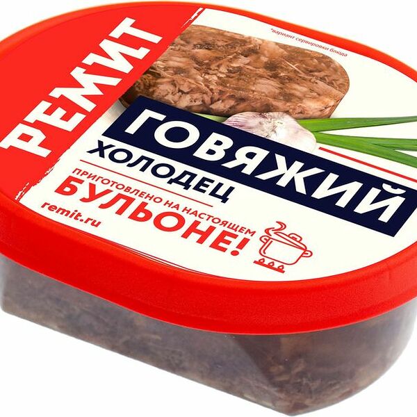 Холодец Ремит Говяжий мясосодержащий, 300г