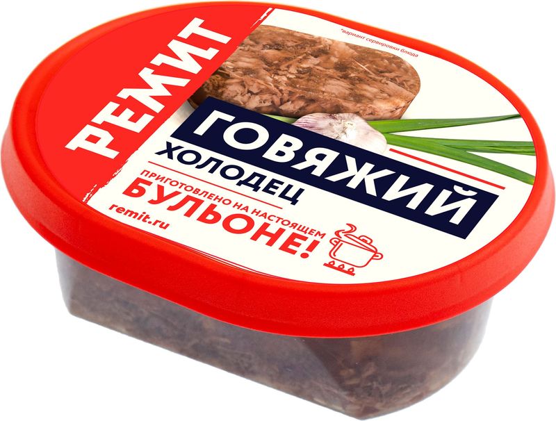 

Холодец Ремит Говяжий мясосодержащий 300 г
