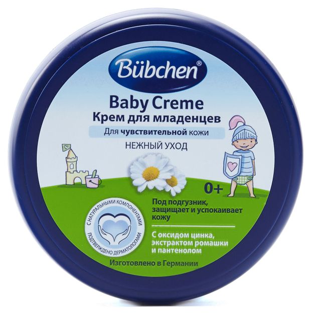 

Крем для младенцев Bubchen Нежный уход для чувствительной кожи 150 мл