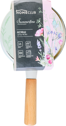 

Ковш Homeclub Summertime эмалированная сталь 1.8 л