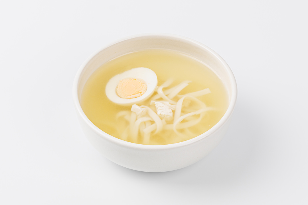 

Суп куриный ВкусВилл с лапшой и яйцом 300 г