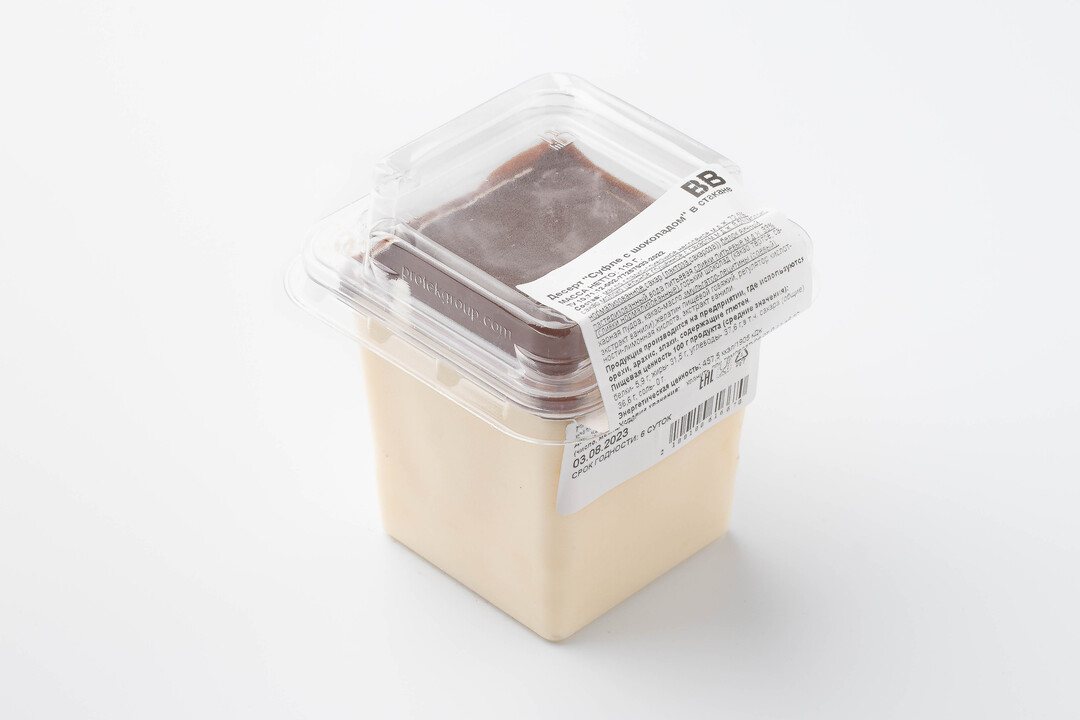 

Десерт ВкусВилл Суфле с шоколадом в стакане 110 г