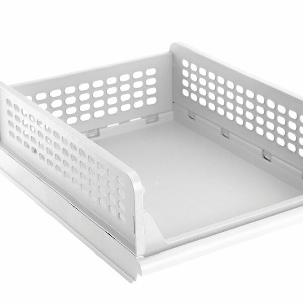 Ящик Verde Chester, 42.8х32.5х14 см, складной, пластик, белый