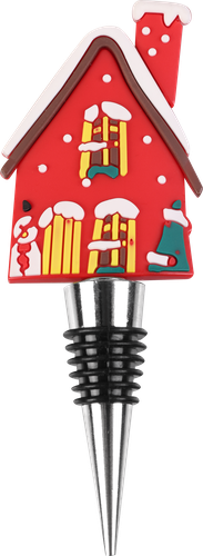 

Пробка для бутылки Homeclub Xmas, алюминий, резина, в ассортименте